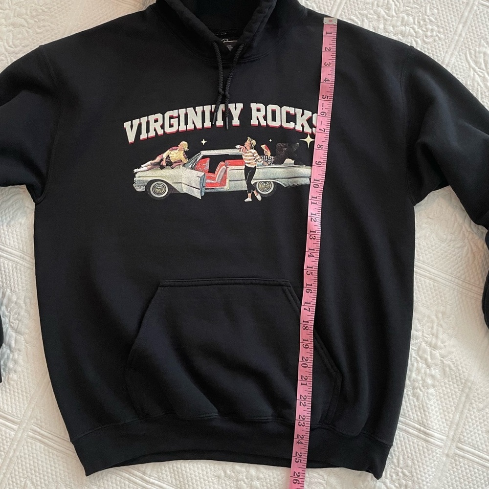 Danny Duncan Virginity Rocks Classic Car Sweatshirt Hoodie Zumiez Spencers Black - Picture 9 of 9